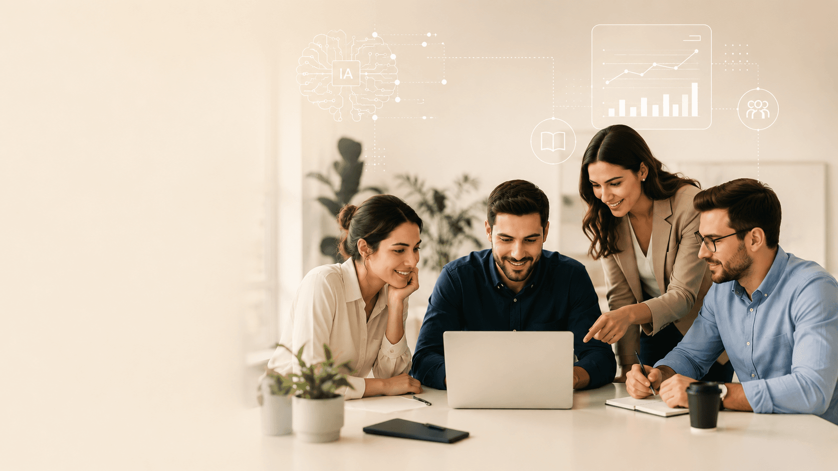 Equipo Satori en sesión estratégica